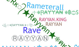 ニックネーム - Rayyan