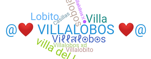 ニックネーム - Villalobos