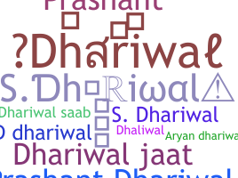 ニックネーム - Dhariwal