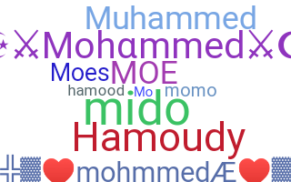 ニックネーム - Mohammed