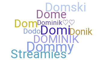 ニックネーム - Dominik