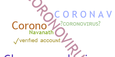 ニックネーム - Coronovirus