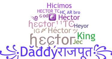 ニックネーム - Hctor