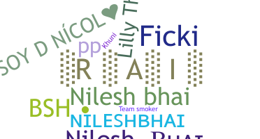 ニックネーム - Nileshbhai