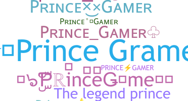 ニックネーム - PrinceGamer