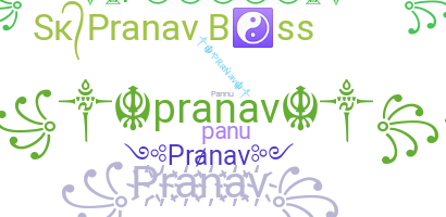 ニックネーム - Pranav