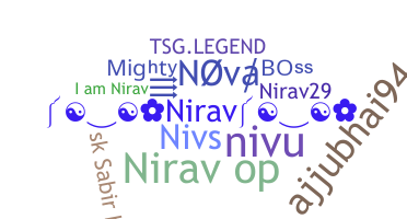 ニックネーム - Nirav
