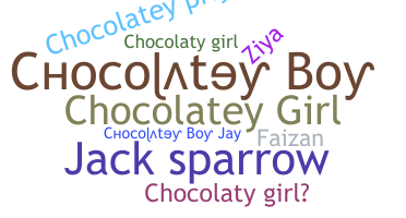 ニックネーム - chocolatey