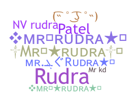 ニックネーム - Mrrudra