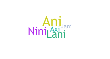 ニックネーム - Ajani