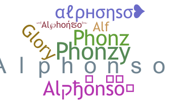ニックネーム - Alphonso