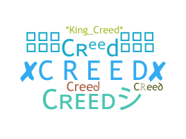 ニックネーム - Creed