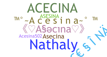 ニックネーム - Acesina