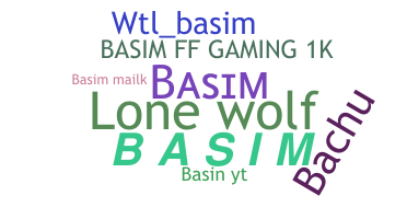 ニックネーム - Basim