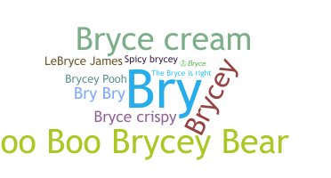 ニックネーム - Bryce