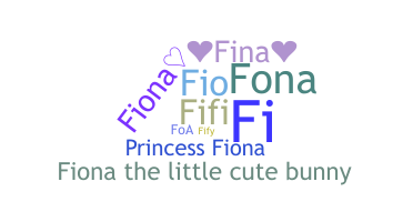 ニックネーム - Fiona