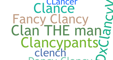 ニックネーム - Clancy