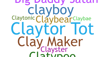 ニックネーム - Clayton