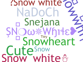 ニックネーム - Snowwhite