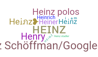 ニックネーム - Heinz