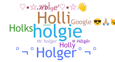ニックネーム - Holger