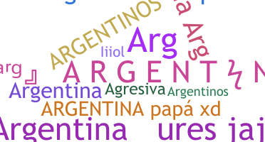 ニックネーム - argentinos