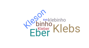 ニックネーム - Kleber