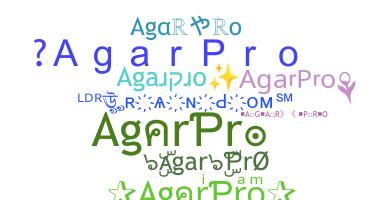 ニックネーム - AgarPro