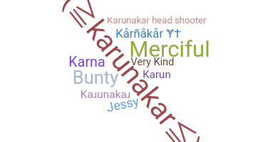 ニックネーム - Karunakar