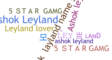 ニックネーム - Leyland