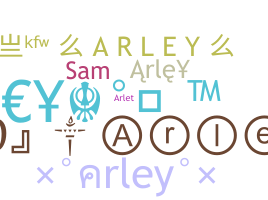ニックネーム - arley