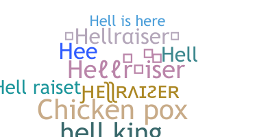 ニックネーム - hellraiser