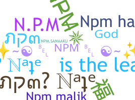 ニックネーム - NPM