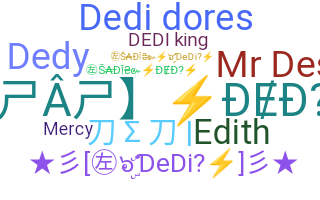 ニックネーム - DeDi