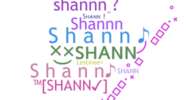 ニックネーム - Shann