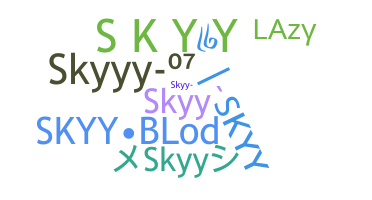 ニックネーム - Skyy