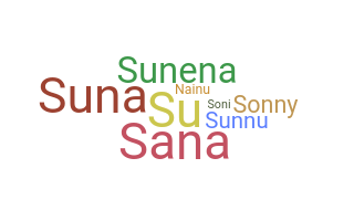 ニックネーム - Sunaina