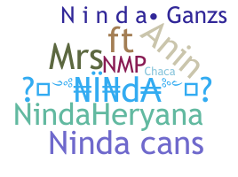 ニックネーム - Ninda