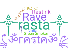 ニックネーム - Rasta