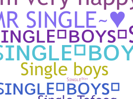 ニックネーム - singleboys