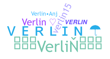 ニックネーム - Verlin