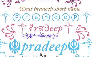 ニックネーム - Pradeep