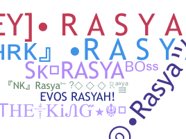 ニックネーム - Rasya