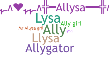 ニックネーム - Allysa