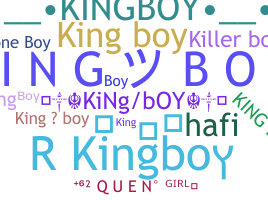 ニックネーム - kingboy