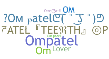 ニックネーム - OmPatel