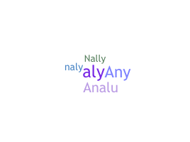 ニックネーム - Analy