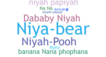 ニックネーム - Aniyah