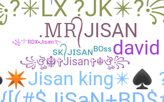 ニックネーム - Jisan