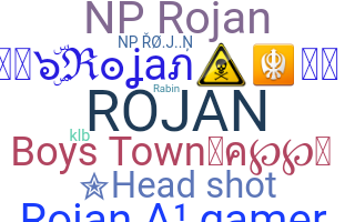 ニックネーム - Rojan